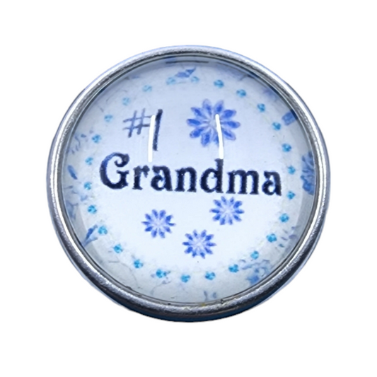 Saying Blue and White "Grandmother" Snap