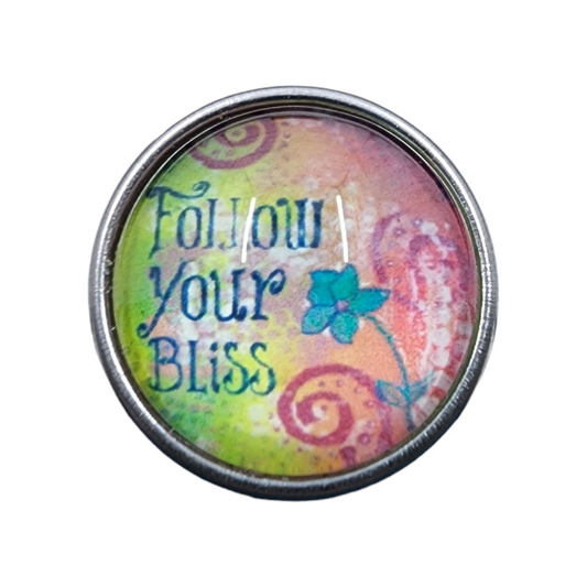 Saying "Follow Your Bliss" Snap