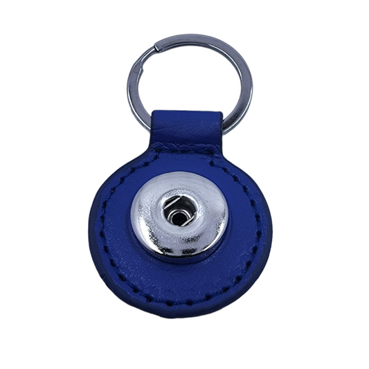 Blue Snap Keychain