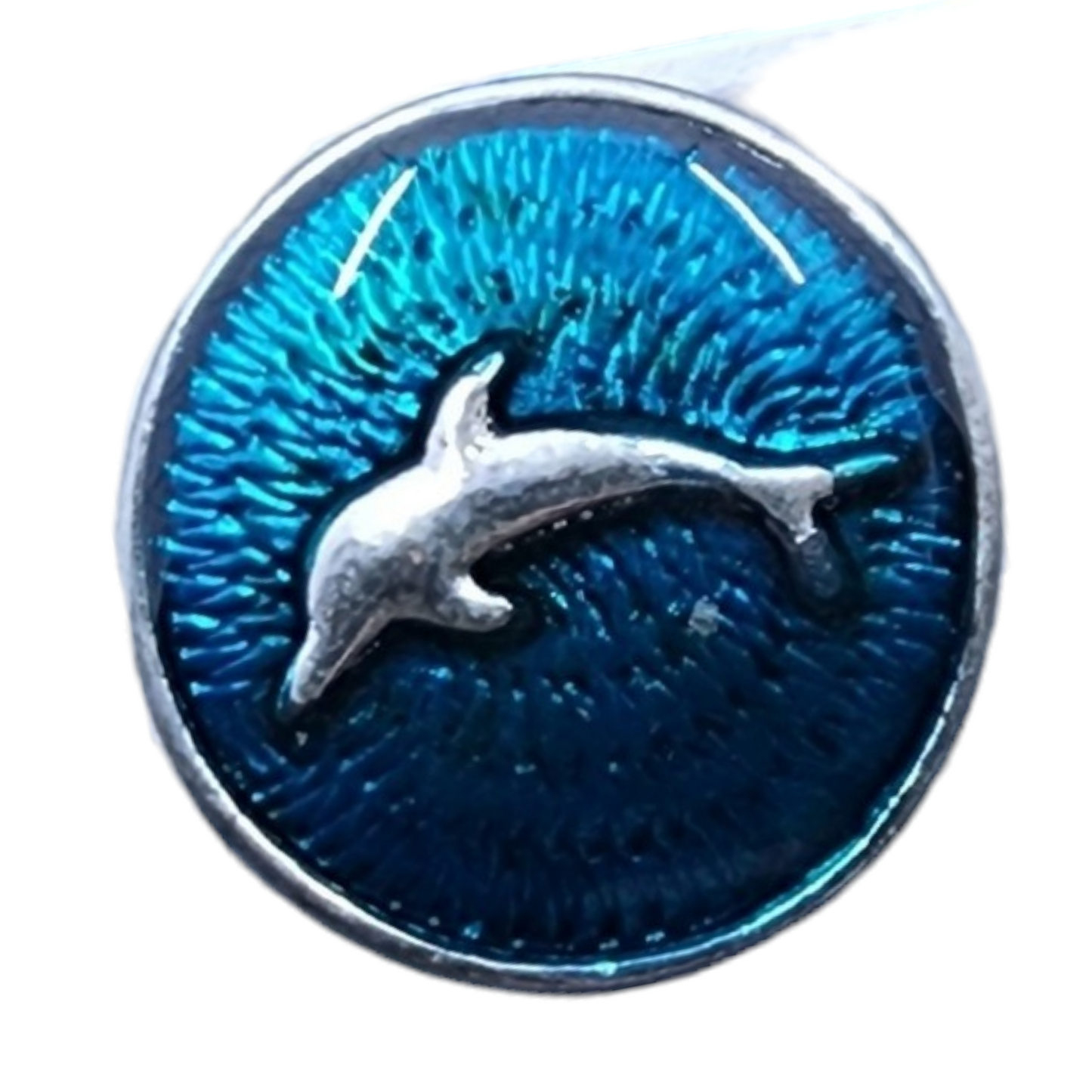 Blue Silver Dolphin Snap